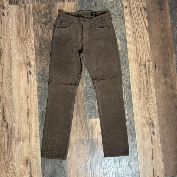 Adriano Goldschmied The Mari High Rise Straight Corduroy Pants Size 27 NWOT - Picture 1 of 4